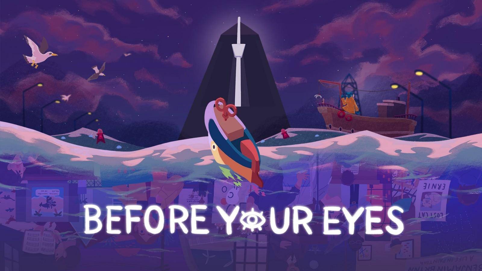 before your eyes