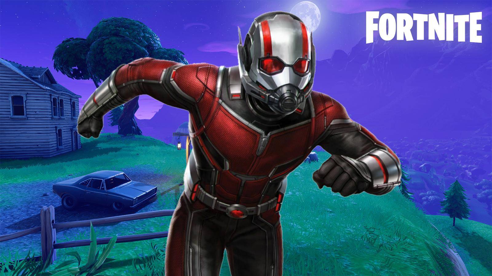 Fortnite presenta el primer vistazo de Ant-Man