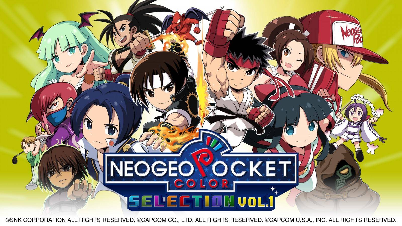 NEOGEO Pocket Color Selection Vol. 1 ya se encuentra disponible en Nintendo Switch