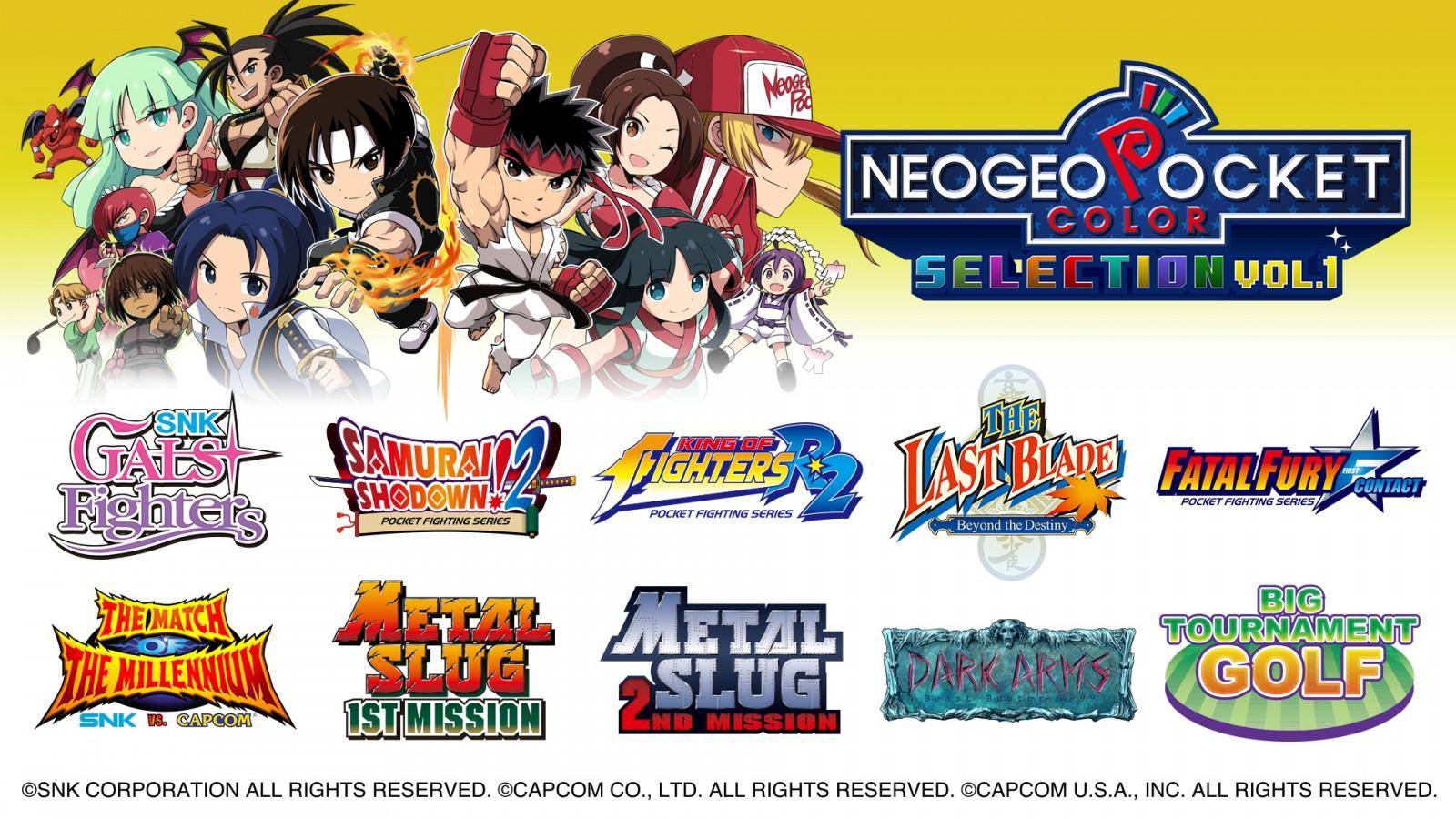 NEOGEO Pocket Color Selection Vol. 1 ya se encuentra disponible en Nintendo Switch 7