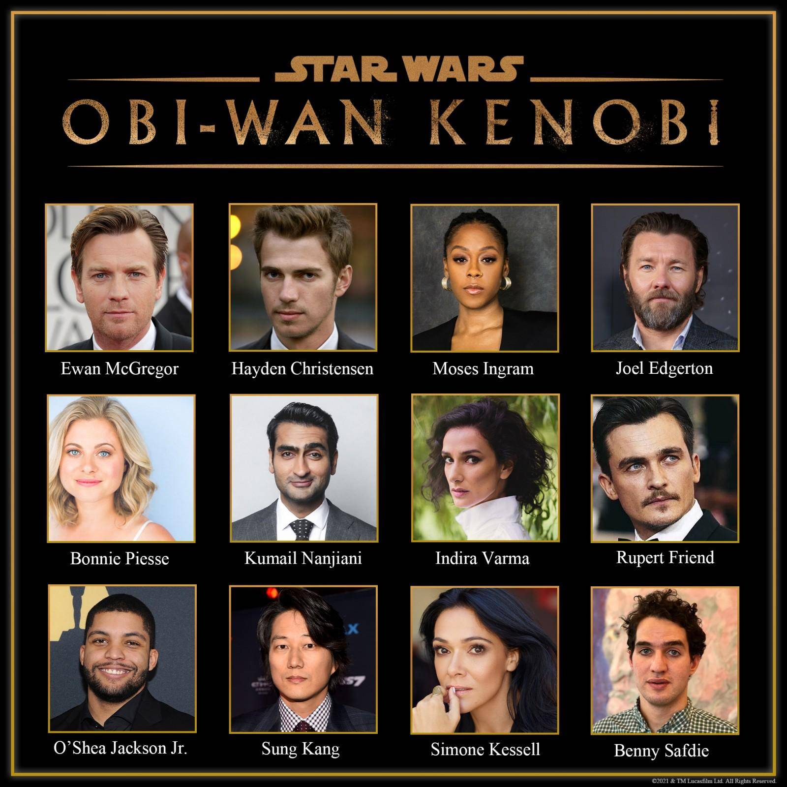 elenco de la serie Obi-Wan