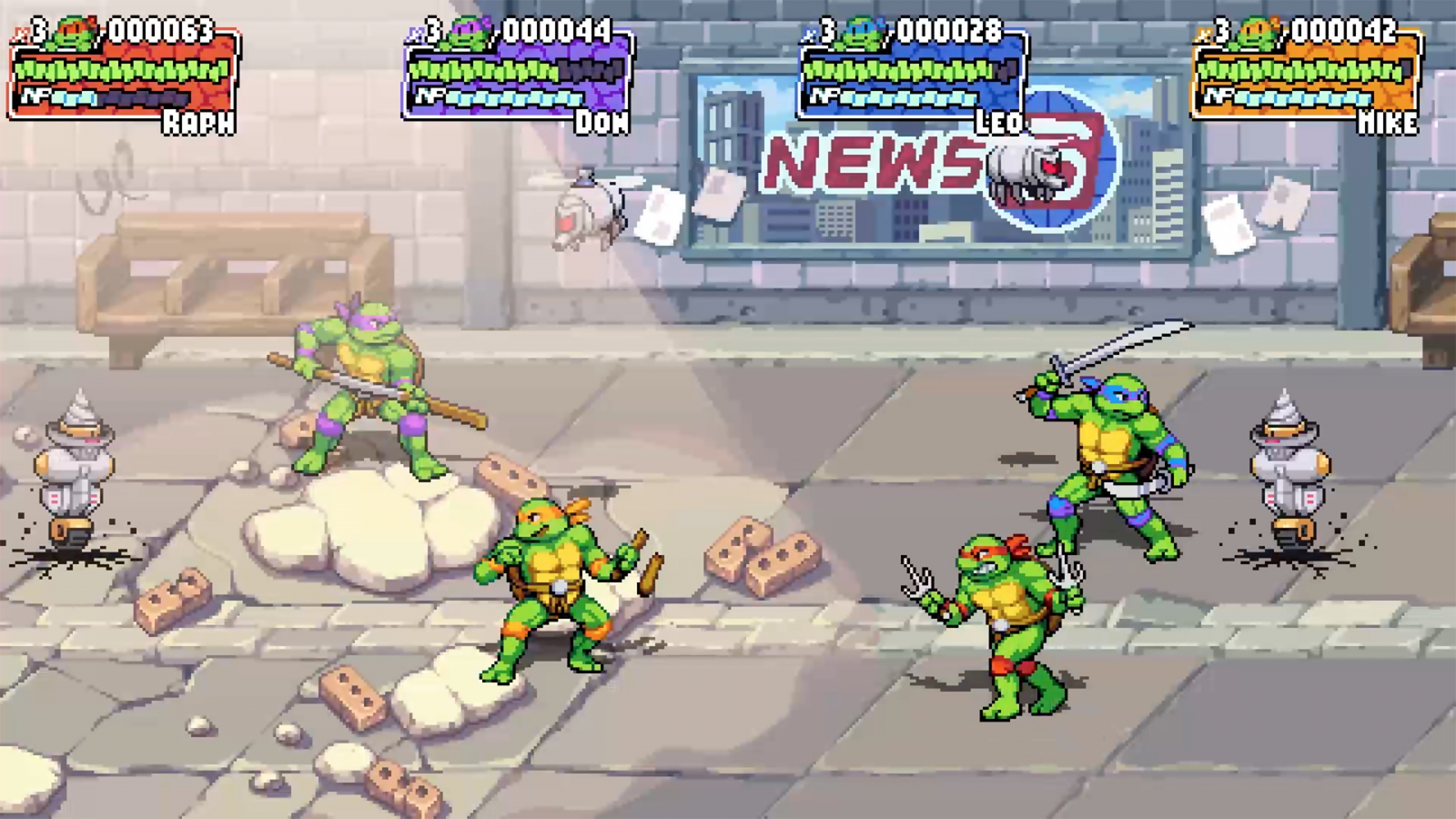 Se anuncia Teenage Mutant Ninja Turtle: Shredder's Revenge 8