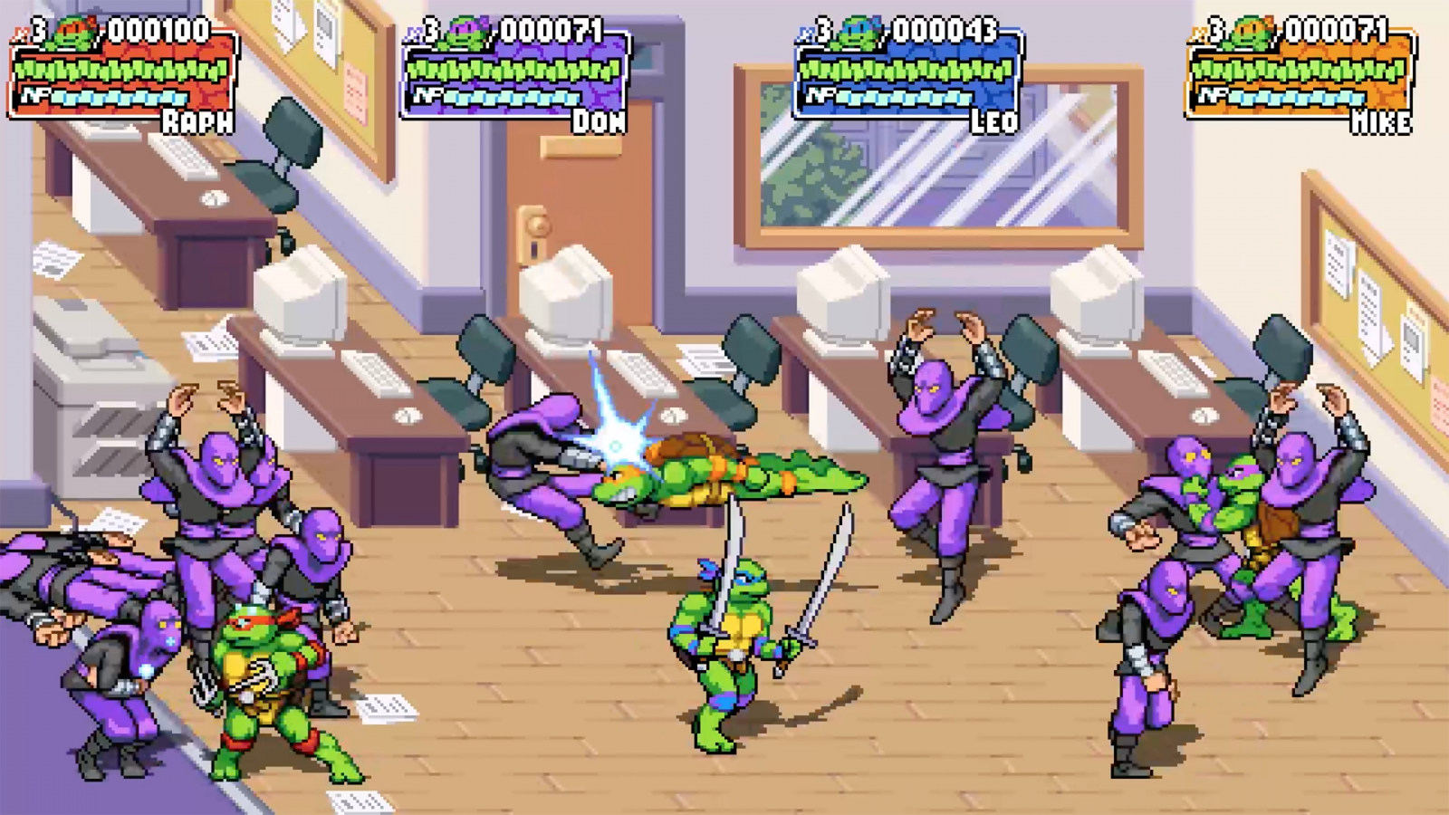 Se anuncia Teenage Mutant Ninja Turtle: Shredder's Revenge 2