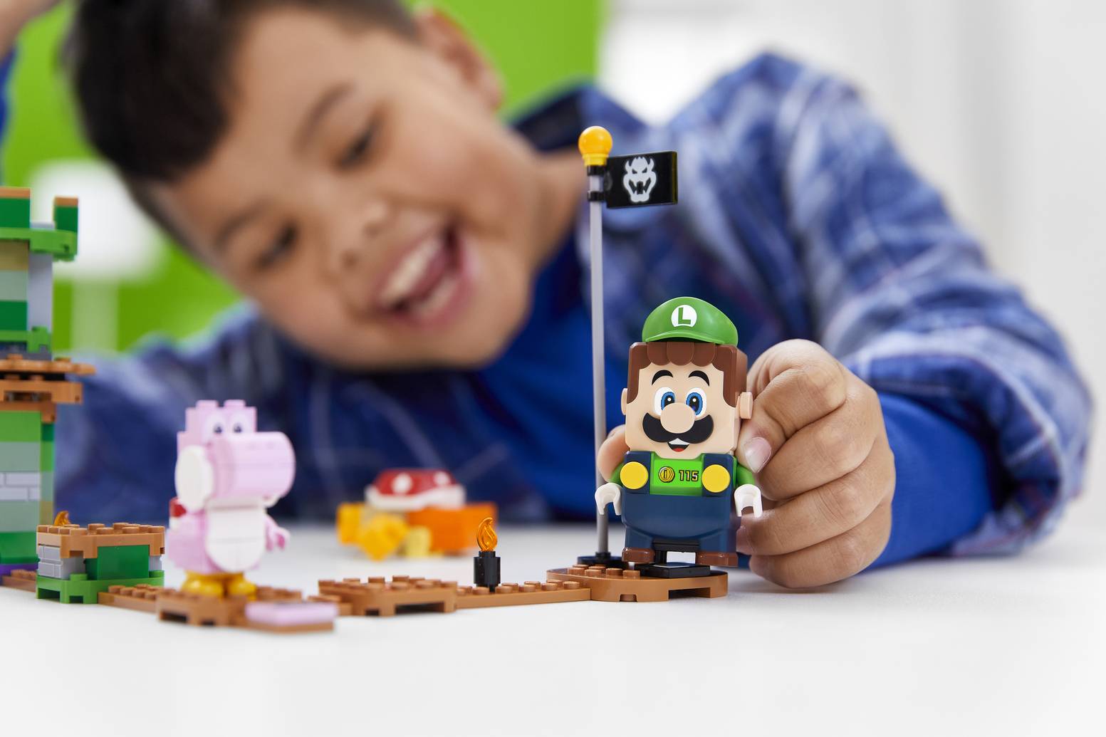 Luigi se unirá al set de LEGO Super Mario 8