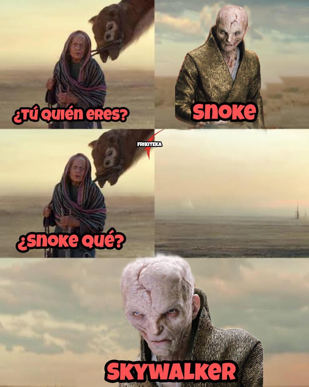 ¿Snoke Skywalker? ¡Star Wars revela que Snoke es un clon de Luke? 3