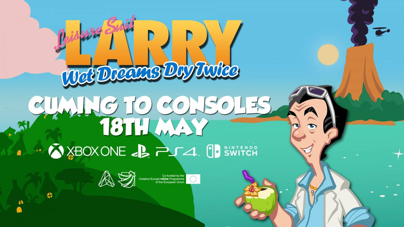 Leisure Suit Larry: Wet Dreams Dry Twice llegará a Xbox One, PS4 y Switch el 18 de mayo