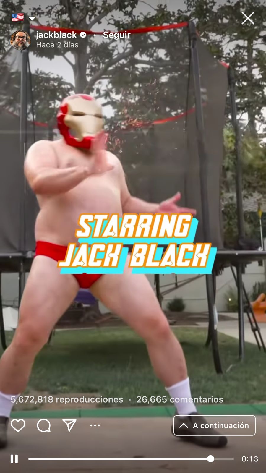 Jack Black se transforma en Los Vengadores en divertido video viral 4