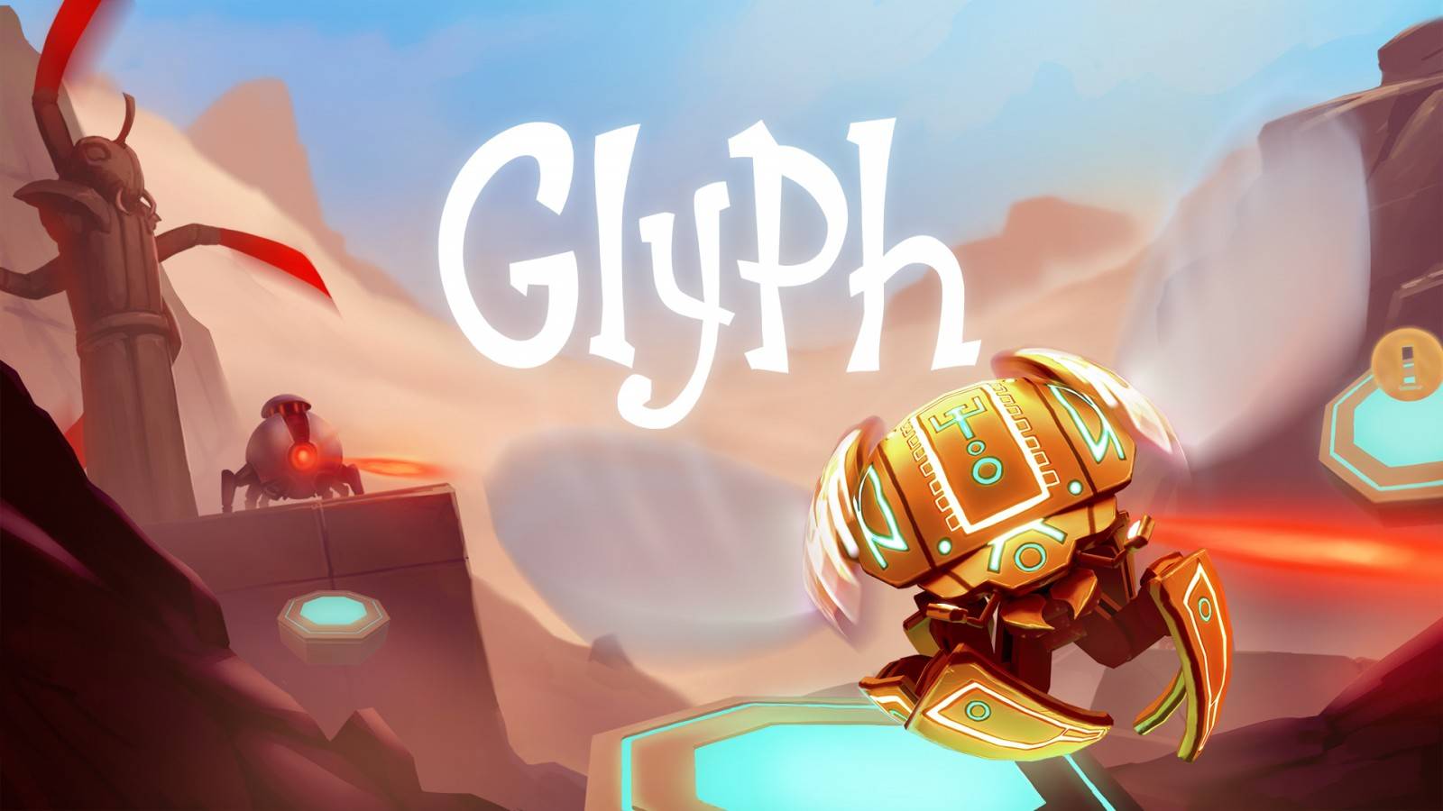 Glyph es un juego de plataformas en 3D que presenta un ambiente colorido y folclórico, donde nos ponemos las alas de un escarabajo mecánico en forma de esfera para emprender aventuras completamente divertidas e innovadoras.