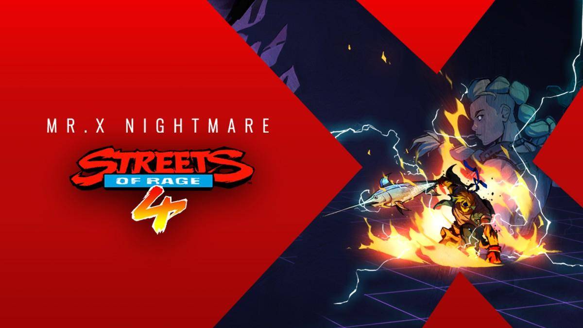 Streets of rage 4: ¡’Mr. X NIGTHMARE’ llega en su próximo DLC!