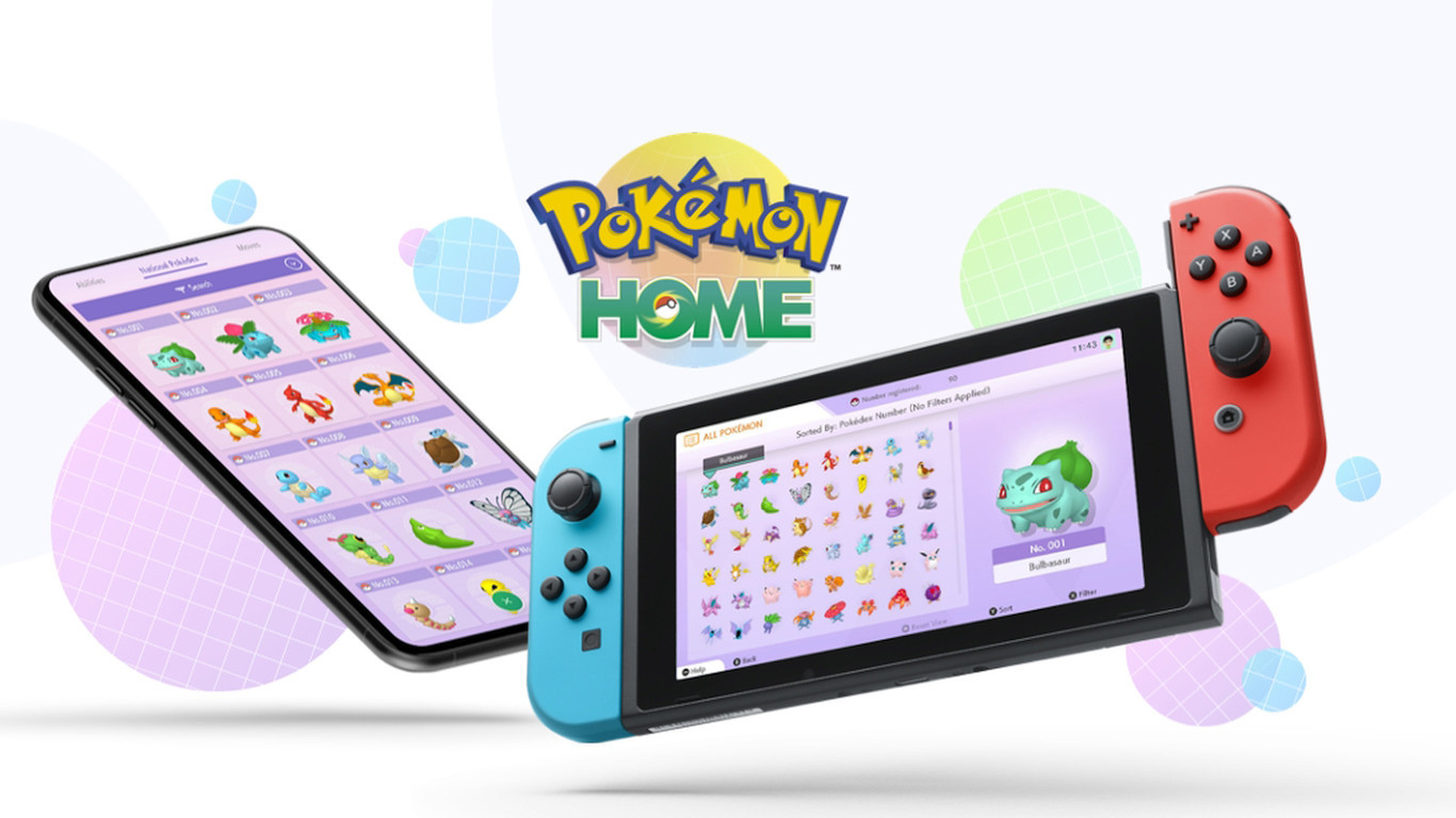 Pokémon Home se actualiza en Junio añadiendo nuevas funciones y nuevos regalos.