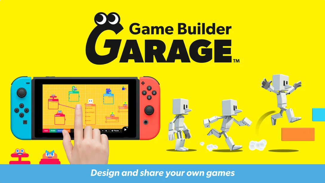 Nintendo te invita a crear y compartir tus juegos con Game Builder Garage!