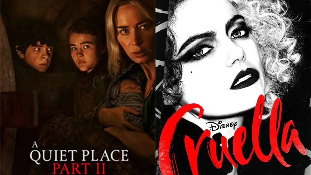 A Quiet Place Part II y Cruella suman 100 mdd combinados en su primer fin de semana