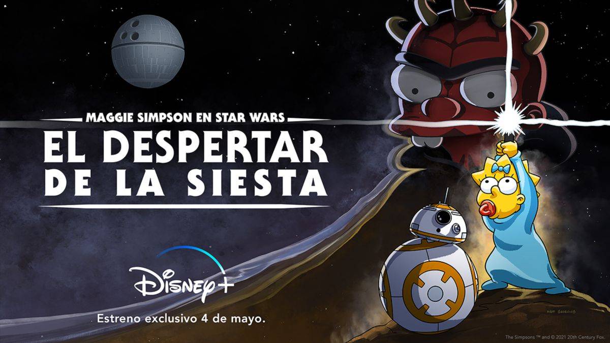 Star Wars: El despertar de la siesta es el nuevo crossover de los Simpson con Star Wars exclusivo de Disney+