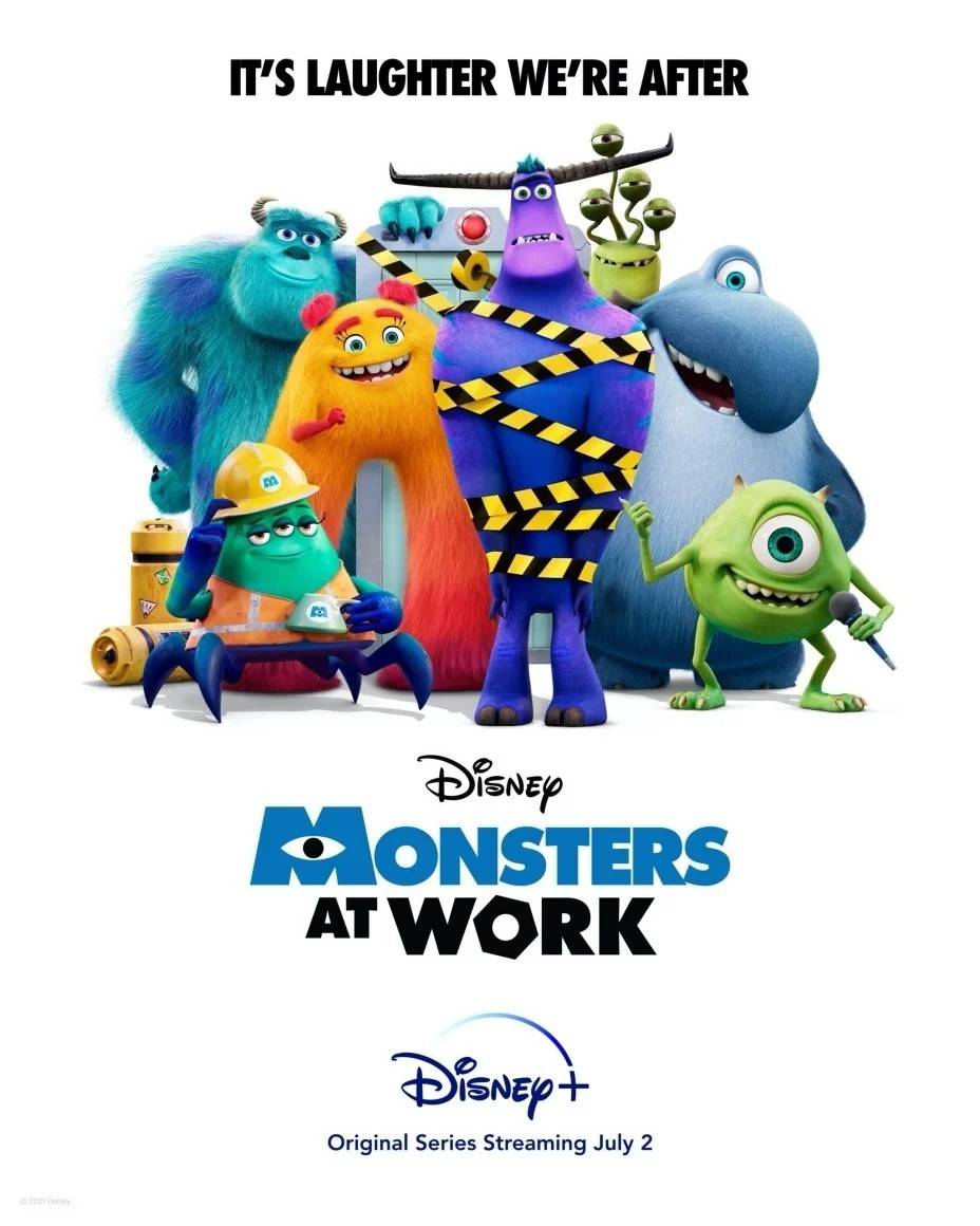 Monsters at Work: Presenta nuevo poster y tráiler para Disney+, llegará el 2 de Julio 1