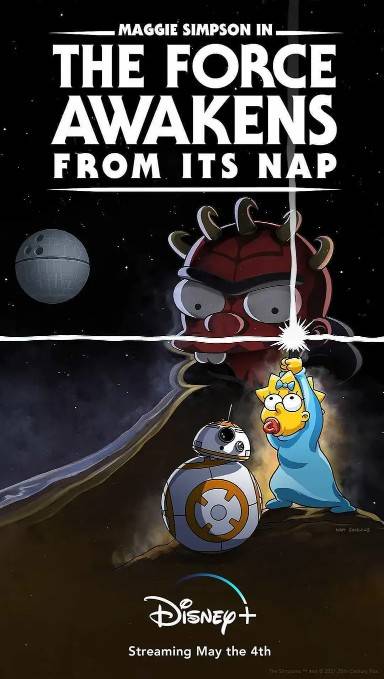 ¡Star Wars y Los Simpson celebran el día de Star Wars con este crossover! 1
