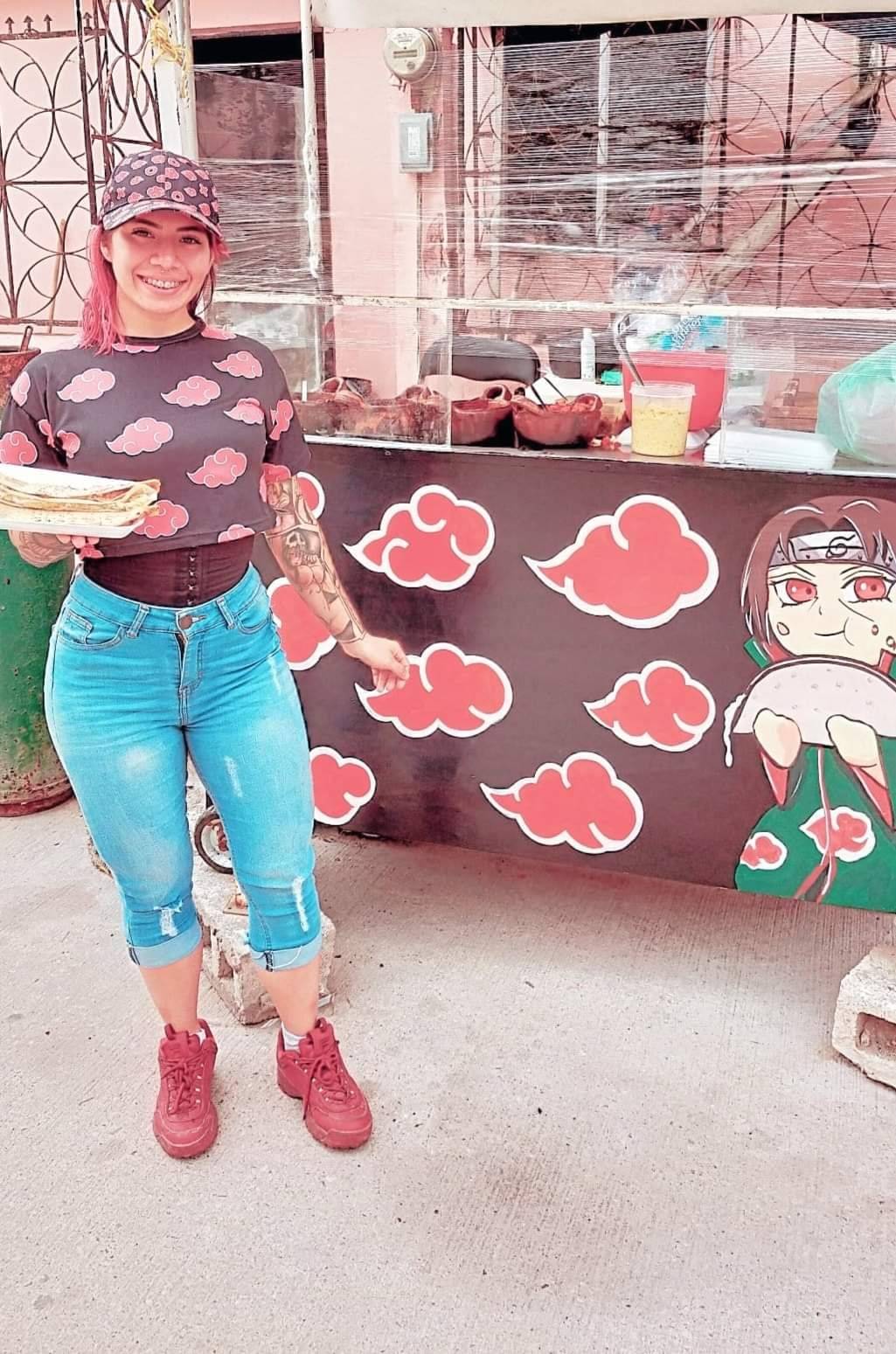 Naruto, quesadillas, Tamaulipas