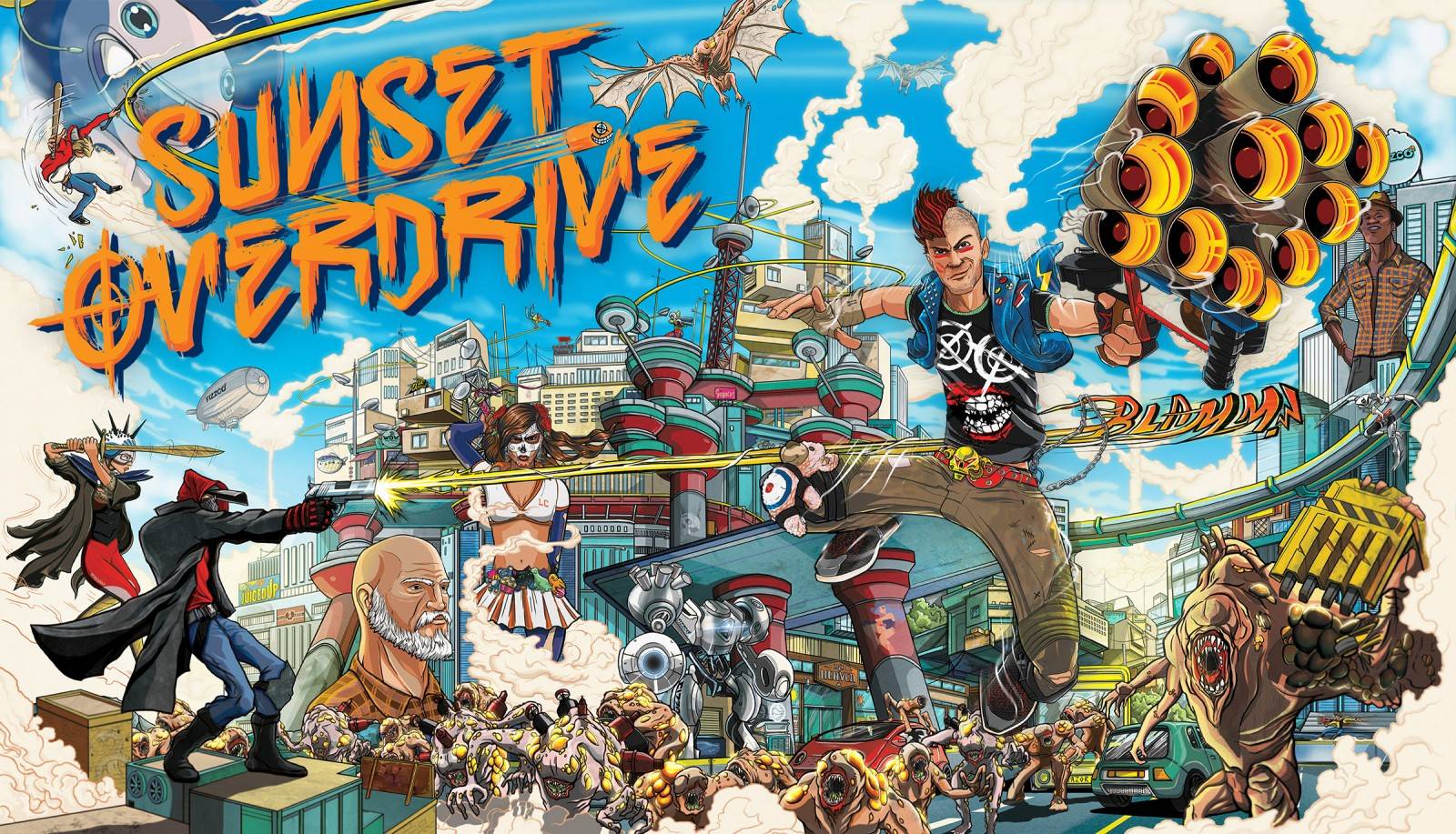 Rumor: Podría haber algo de Sunset Overdrive para las consolas de Sony