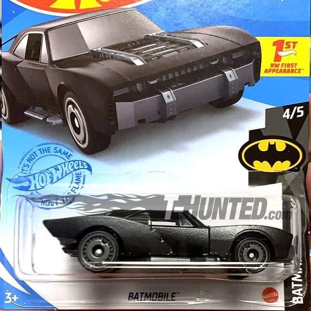 Batman: Revelan las fotos del blister de Hot Wheels para el Batmobile de The Batman 1