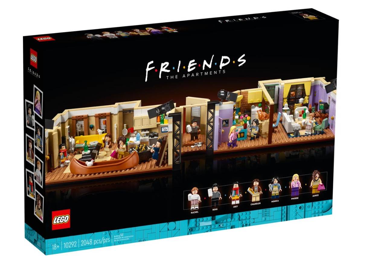 FRIENDS: Ahora podrás construir los 2 apartamentos con el nuevo set de LEGO 3