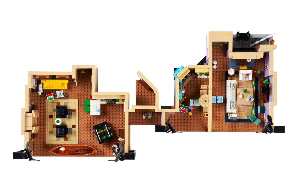 FRIENDS: Ahora podrás construir los 2 apartamentos con el nuevo set de LEGO 1