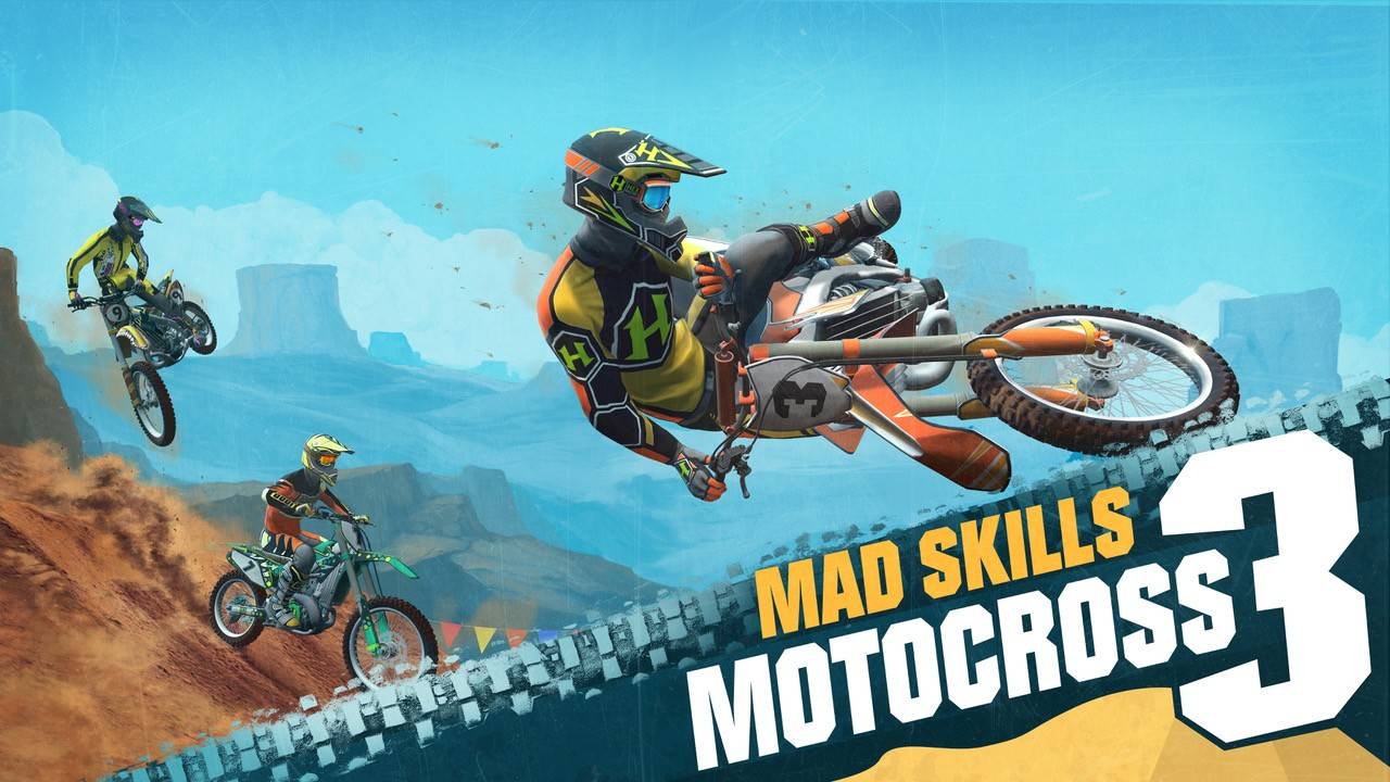 Mad Skills Motocross 3 llega a dispositivos móviles este 25 de Mayo.