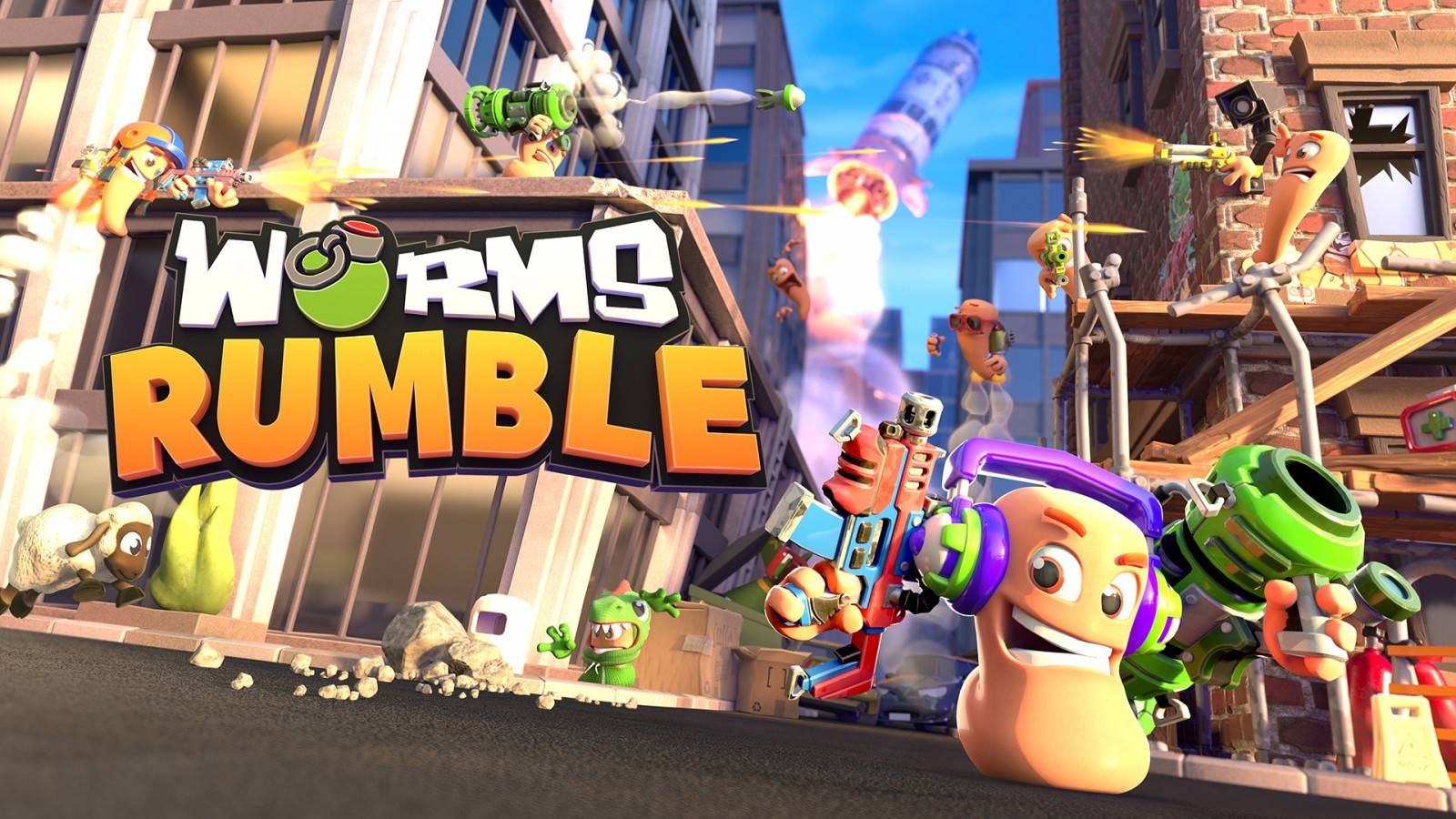 Worms Rumble ya se encuentra disponible en todas las plataformas y lo celebra con un nuevo tráiler. 