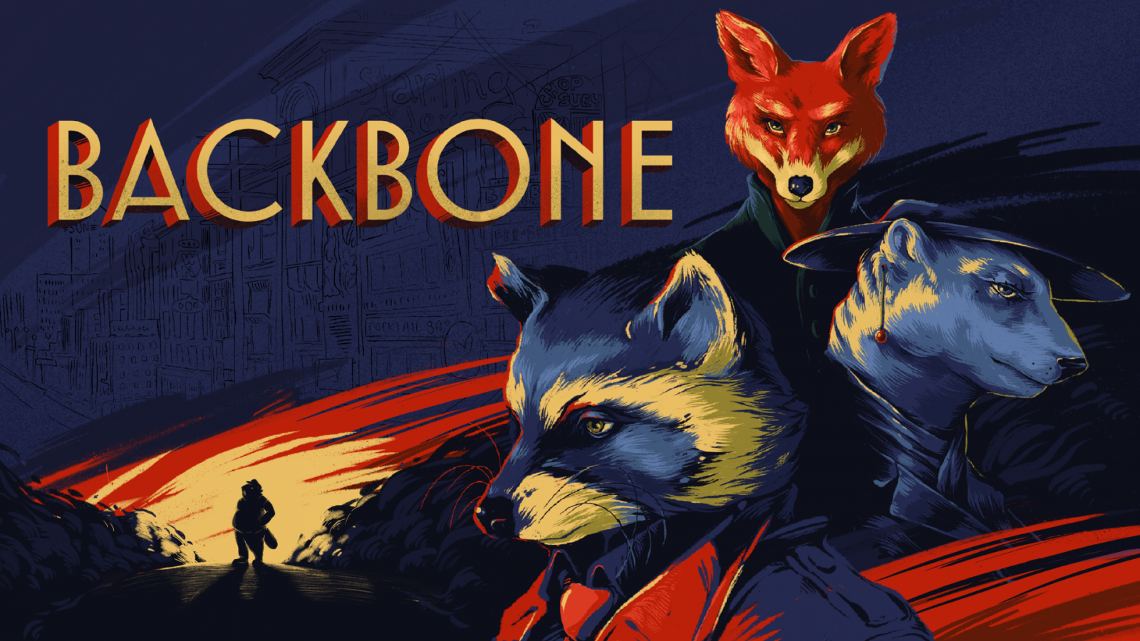 Backbone: La aventura distópica post-noir llegará el 8 de junio a PC, Steam, GOG y Epic Games Store