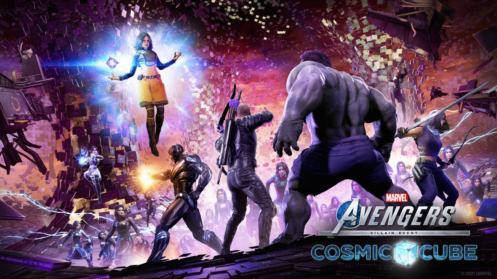 Marvel´s Avengers La nueva actualización Cosmic Cube llega con mas contenido y el evento Cosmic Threat