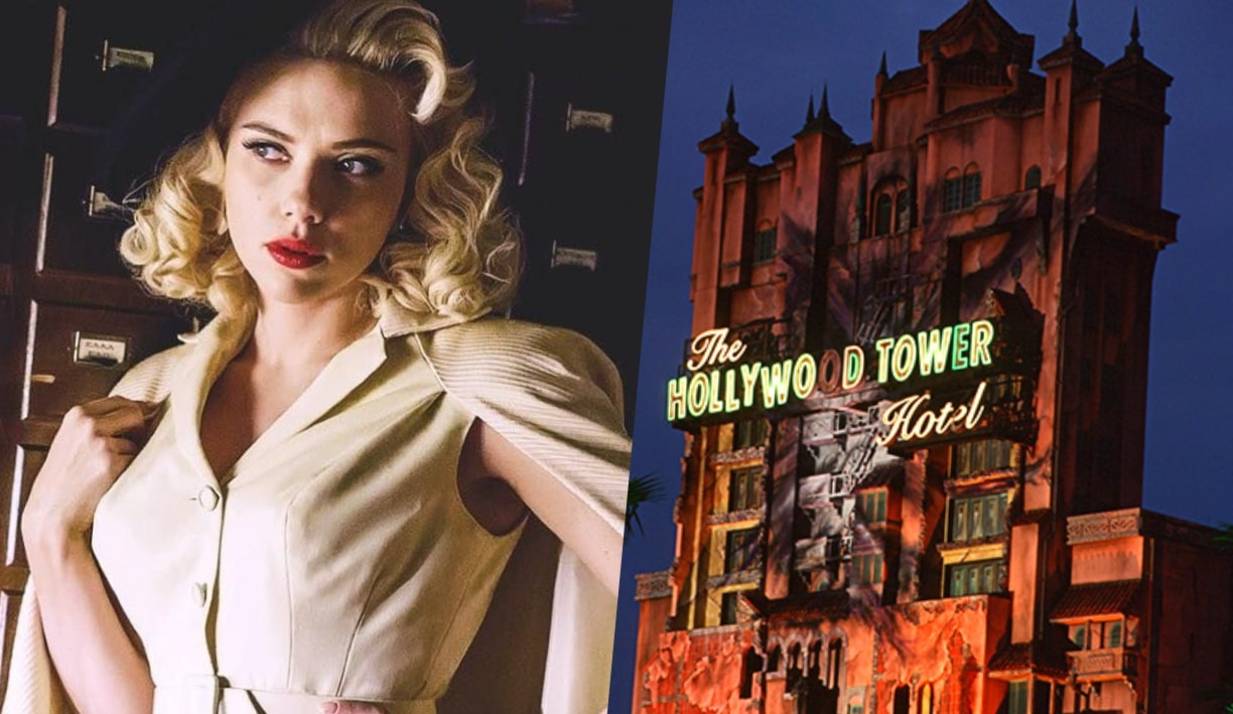 Disney, Tower of Terror, Scarlett Johansson