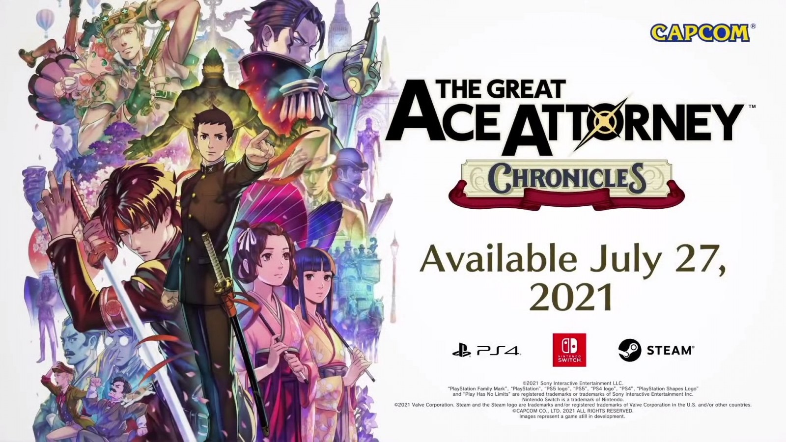 E3 2021: Capcom presenta The Great Ace Attorney: Chronicles 2
