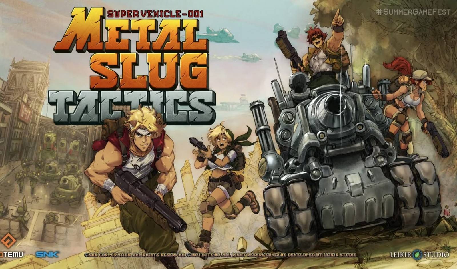 Metal Slug Tactics ya tiene ventana de lanzamiento en PC y consolas