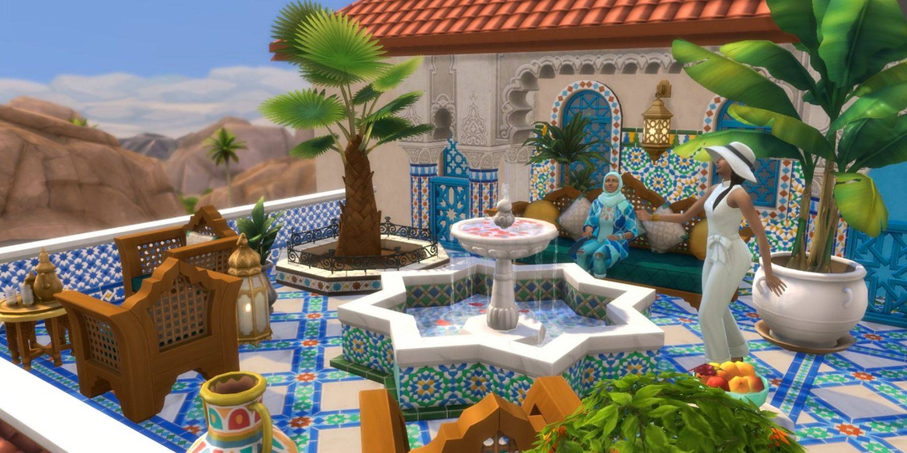 The Sims 4, Oasis en el Patio