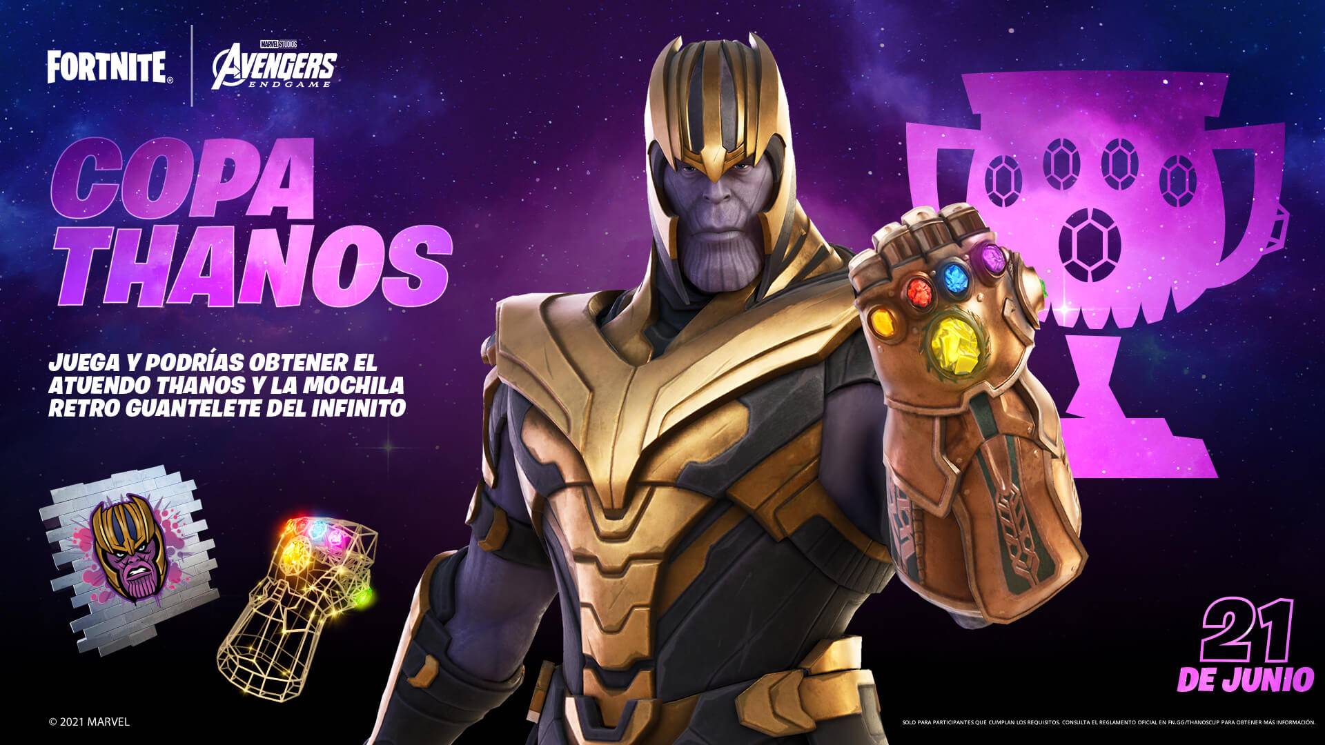 Thanos skin Fortnite