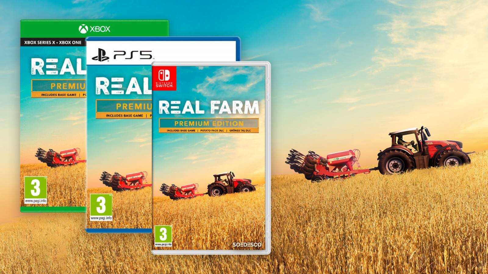 Real Farm - Premium Edition llega a PlayStation 5, Xbox Series S/X y Nintendo Switch Con mejoras graficas para la Next-Gen