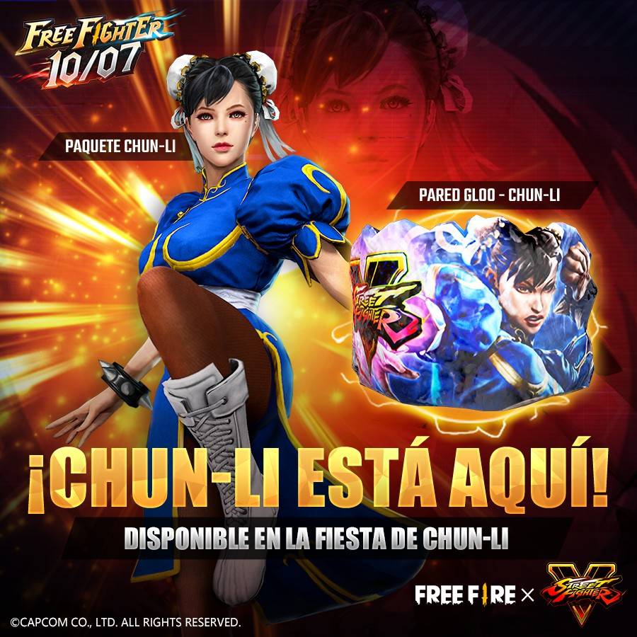 Free Fire, Street Fighter