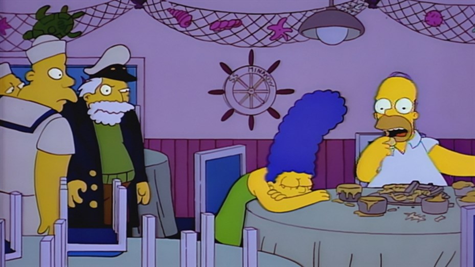 Homero Simpson, The Simpsons, Bufette, Los Simpson