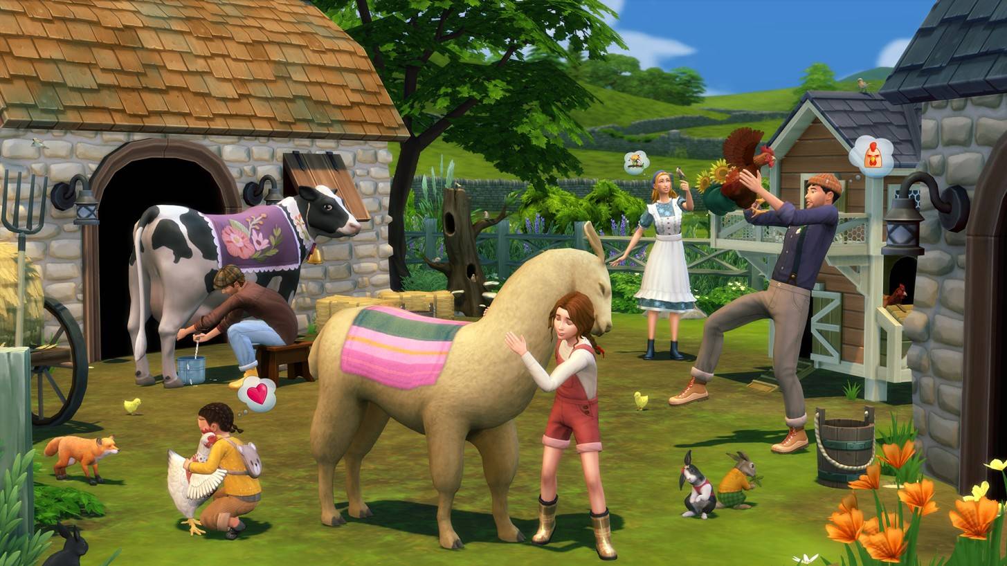 Los Sims, The Sims, Vida en el Pueblo