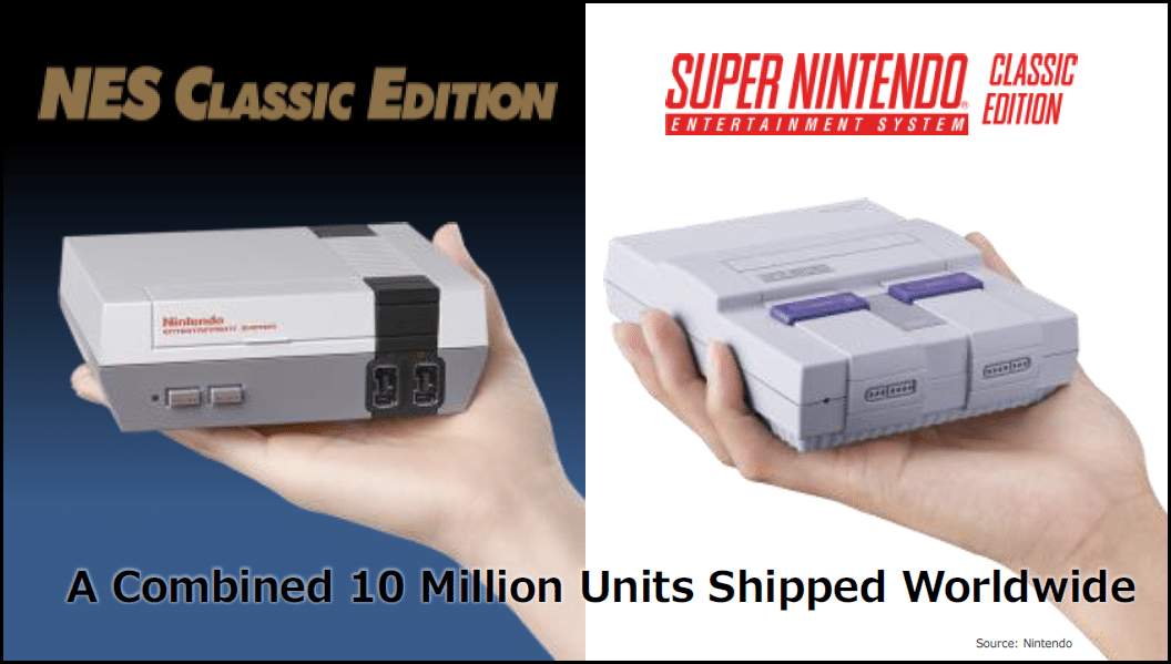 Nintendo estaría considerando lanzar más mini consolas retro debido al éxito de NES y SNES Classic Edition 1