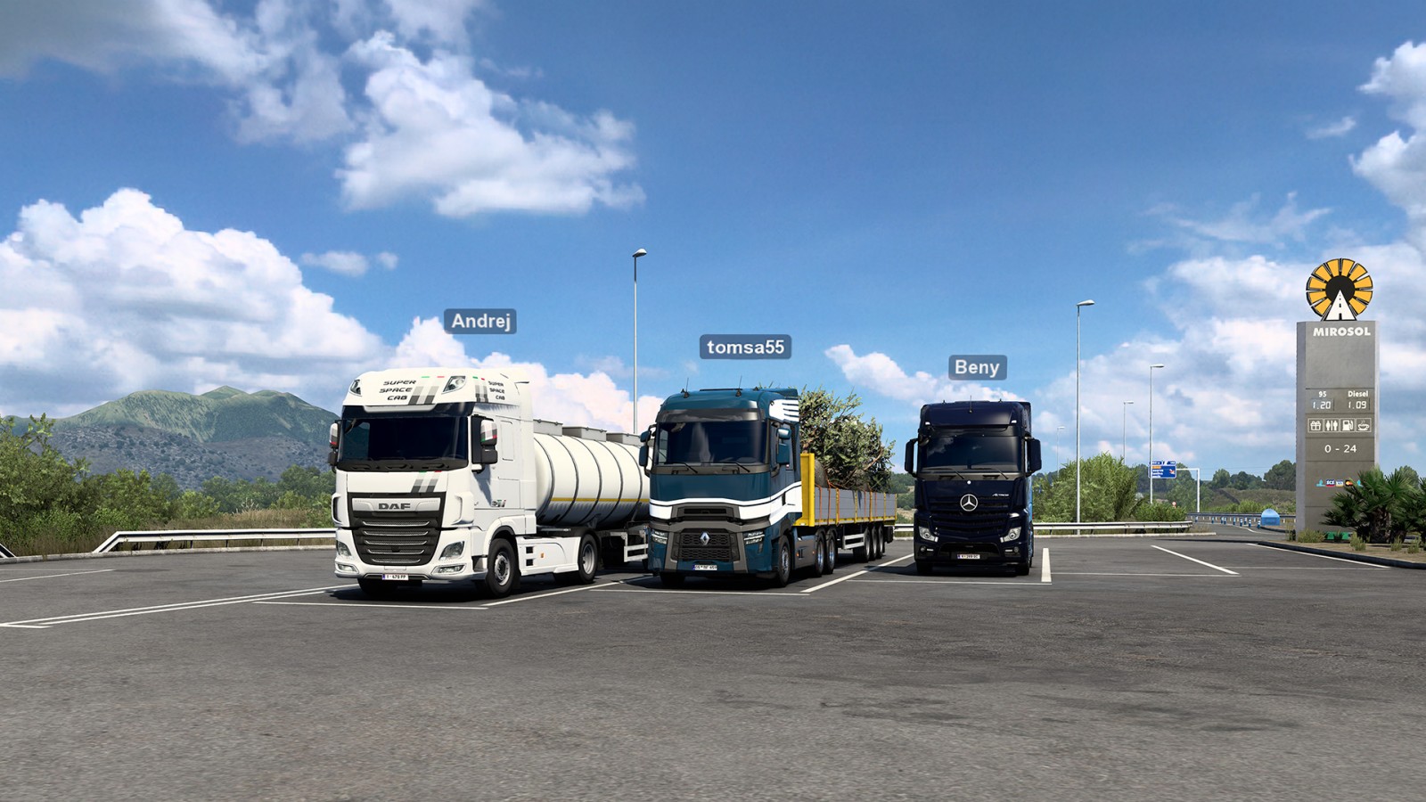 Euro Truck Simulator y American Truck Simulator