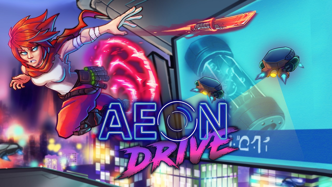 Aeon Drive: El plataformero Cyberpunk llega el 30 de Septiembre