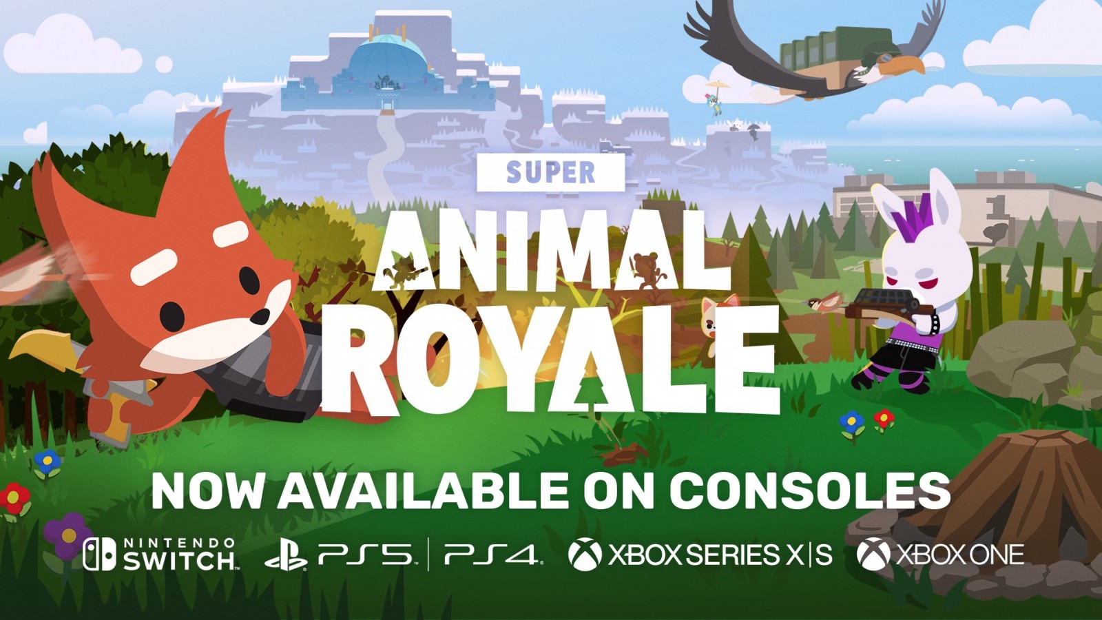 Super Animal Royale ya está disponible en todas las consolas