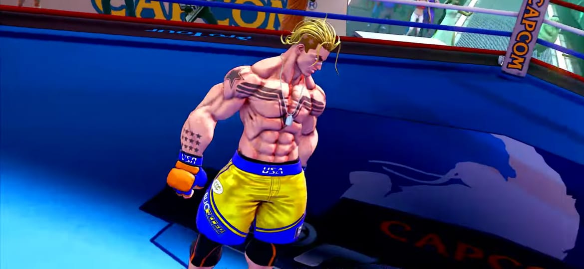 CAPCOM presenta al nuevo peleador de Street Fighter V 4