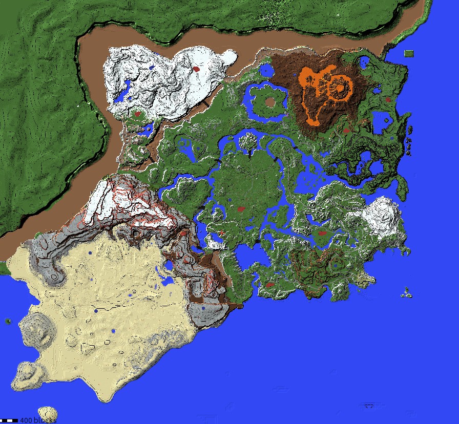 ¡Impresionante!, Fan de Zelda recrea el mapa de Breath of the Wild en Minecraft 3
