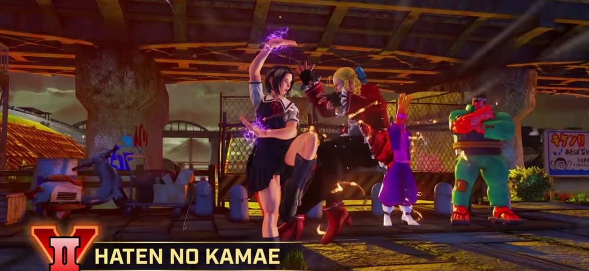 CAPCOM presenta gameplay de Akira Kazama en Street Fighter V 11