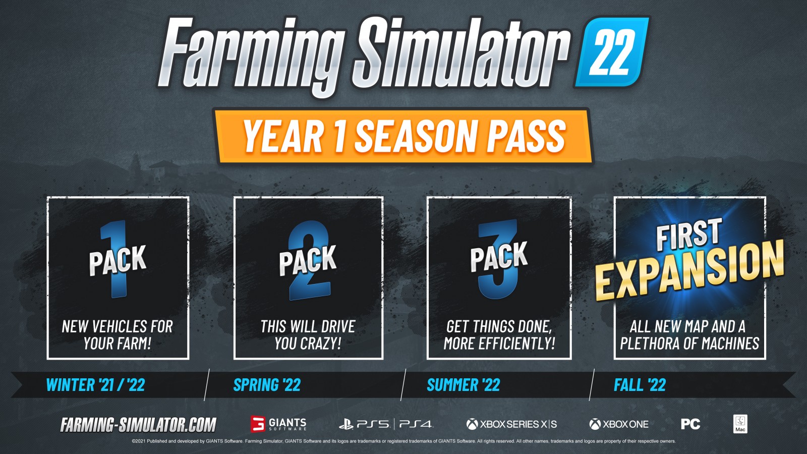 Farming Simulator 22 es anunciado en la GamesCon 1