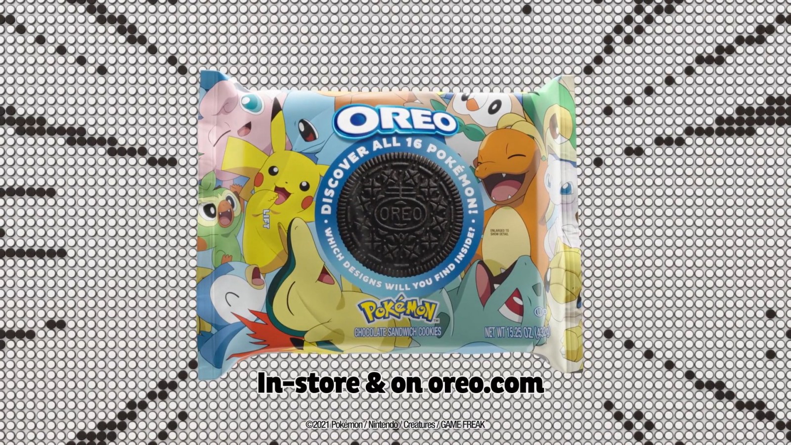 Ya esta aquí la colaboración entre Pokémon y OREO con unas galletas edición especial