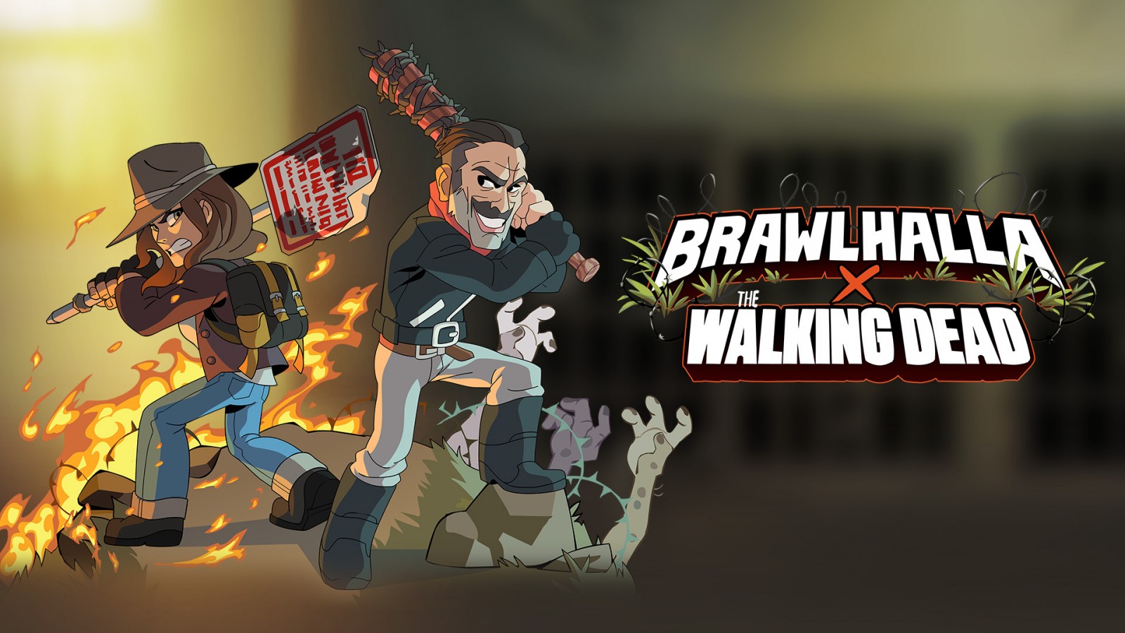 Maggie y Negan se reunirán con Michonne, Rick Grimes y Daryl Dixon en Brawlhalla