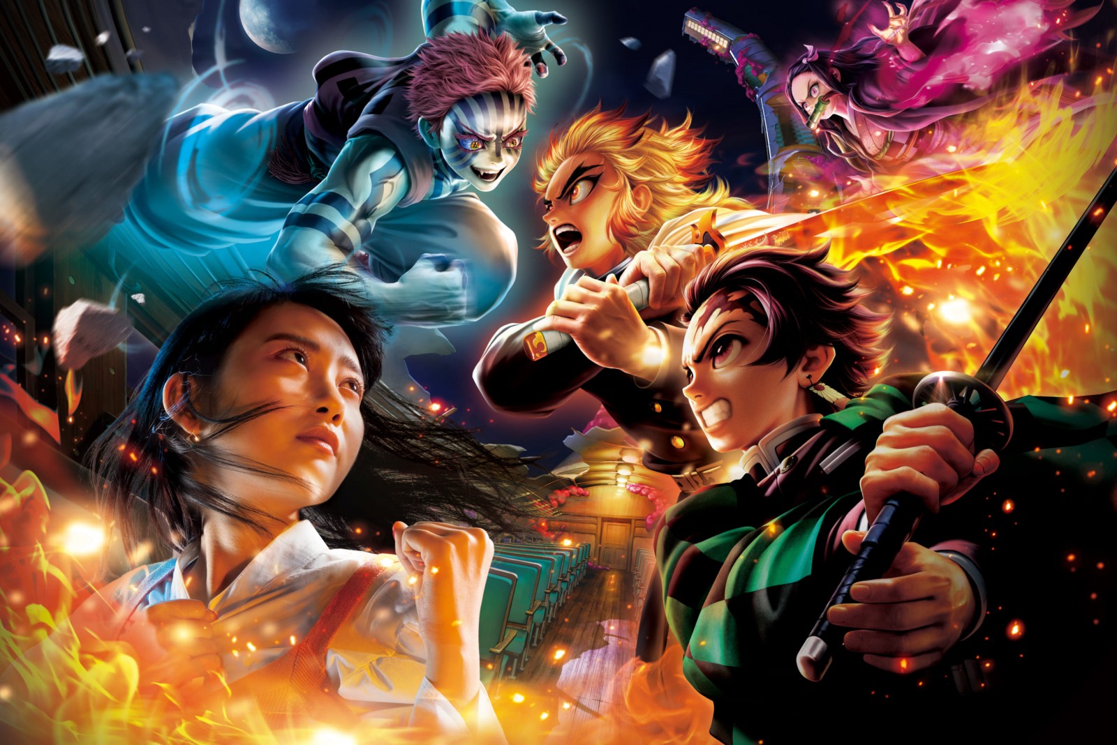 Kimetsu no Yaiba presenta el trailer del simulador 3D para Universal Studios