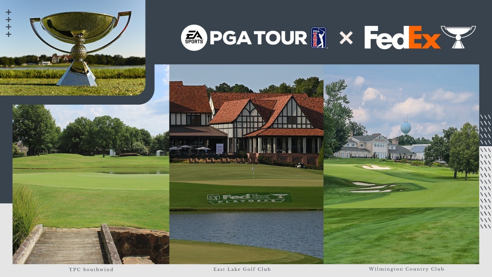 EA Sports PGA Tour - regresa la larga temporada para la FedexCup añadiendo 3 eventos y campos sede en alta definición 