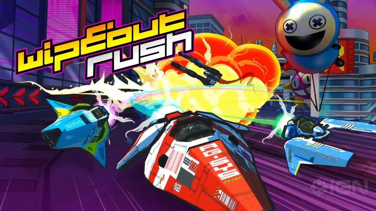 wipEout Rush muestra su primer tráiler para iOS y Android